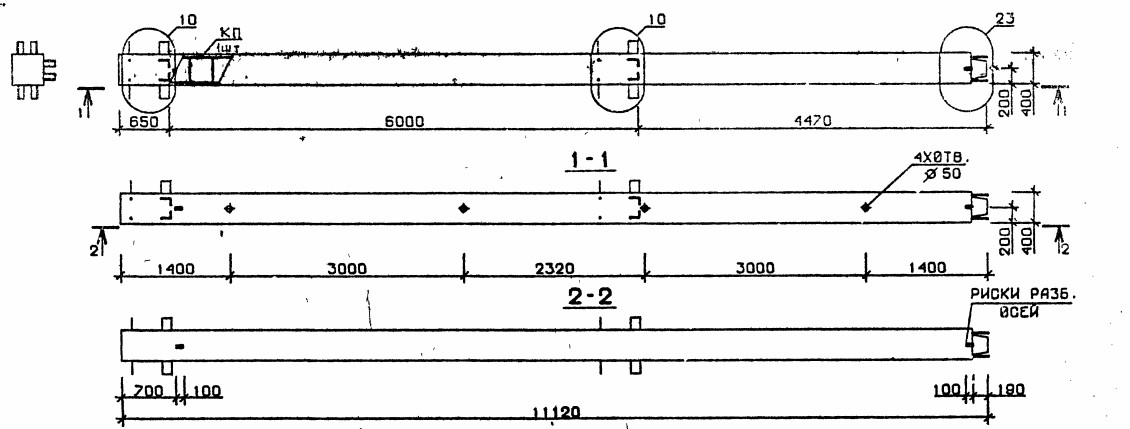 Колонна 3КВ 60.111-7 Серия 1.020.1-2с/89