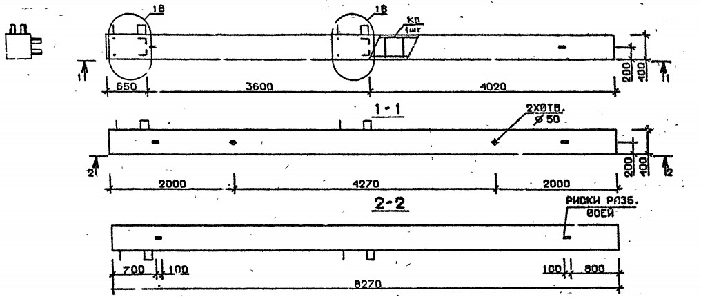 Колонна 5КБ 36.83-7-с Серия 1.020.1-2с/89